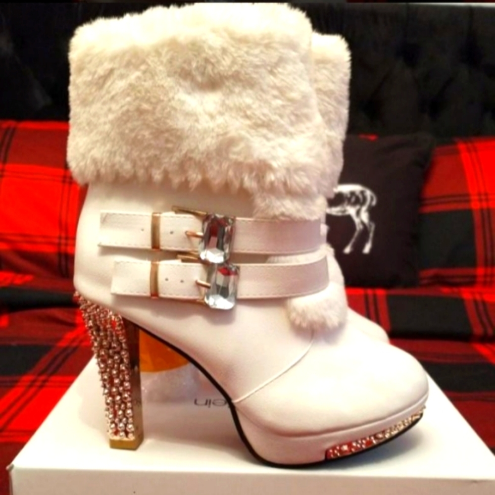 Chic fourrure boot High heel